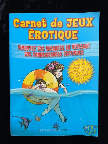 Erotisme carnet de jeux - de,