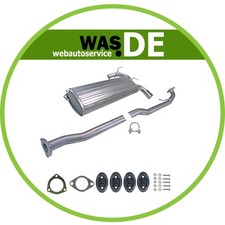 kit pot d'échappement pour