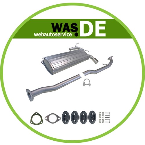 Kit pot échappement pour - kit,