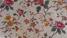 ANCIEN TISSU VINTAGE FRENCH