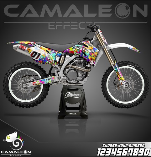 Graphics kit stickers yamaha - graphics,