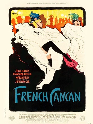 French cancan gabin repro - french, cancan,
