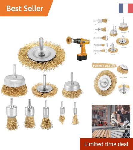 Pack brosses métalliques - brosses,