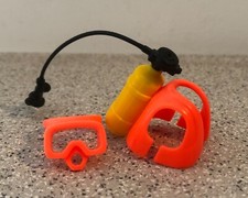 Playmobil diving vest with bottle and mask spare part Ersatzteil