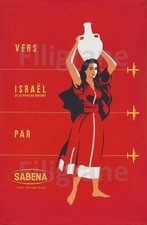 AFFICHE POSTER  Sabena