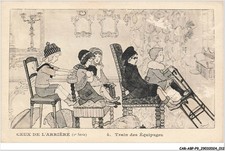 CAR-ABPP9-0705-ILLUSTRATEUR - MARYEL - Ceux de l'arriere - train des equipages