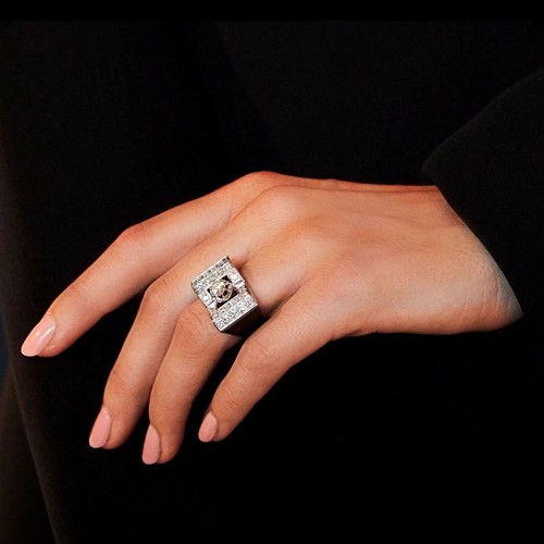 Bague fiançailles ancienne - bague,