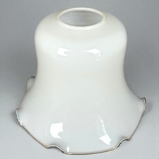 Abat-jour tulipe blanche