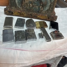 Lot De 11 Briquets Vintage