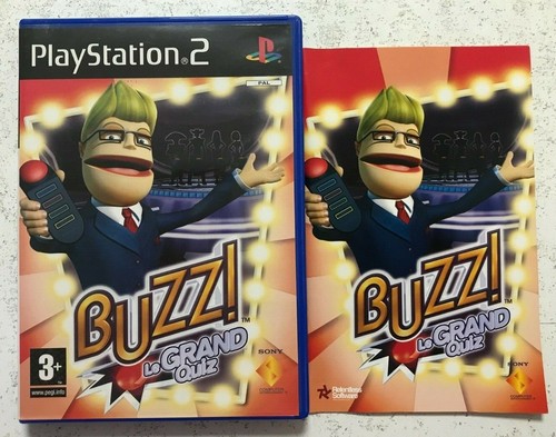 Buzz grand quizz ps2 - buzz, le