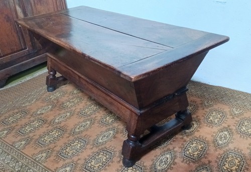 Table maie noyer 18ème - table,