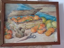 1 aquarelle sur papier 