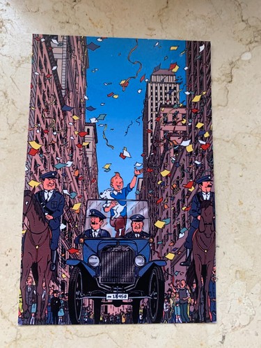 Carte postale 15x10 tintin - 15x10,