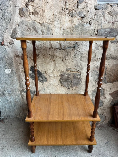 étagère bois vintage z - vintage,