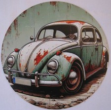 PLAQUE ALU EN 2D VW COX  -