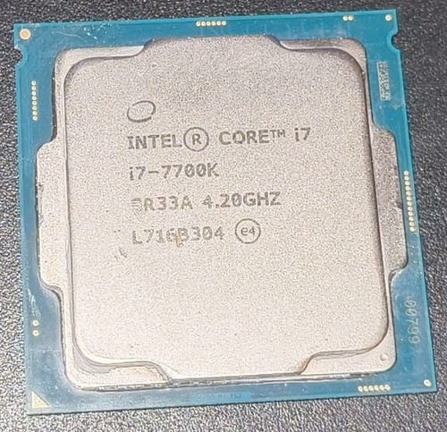 Processeur intel core - core, i7-7700k