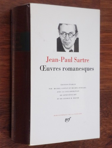 Pleiade jean paul sartre - la,