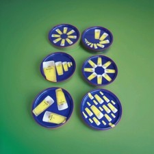 Lot de 6 sous bock  bière