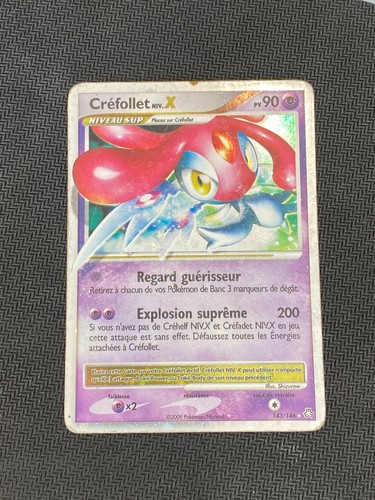 Carte pokémon crefollet niv - carte,
