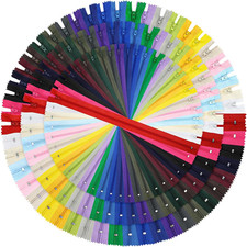 Lot De 72 Fermetures Éclair