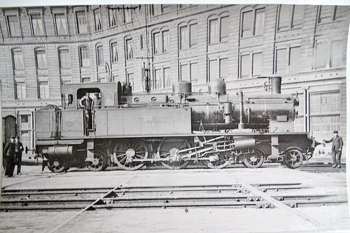 Carte photo cpa train - cpa,