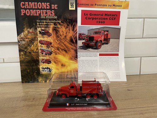 Camion pompiers gmc 6x6 - 1/57,