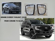 FORD EVEREST Next-Gen 2022-23 GENUINE BLACK "BLACK" Fog Light Cover Left+Right