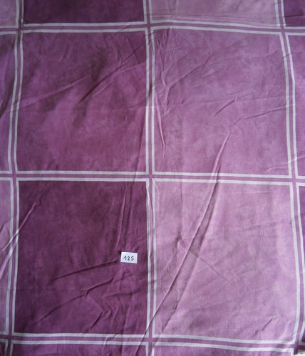 Coupon tissu carreaux roses - , et