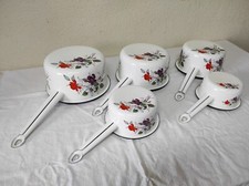 5 Anciennes Casseroles en