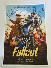 FALLOUT Signed Movie Poster 11x17 with COA - Authentic Memorabilia