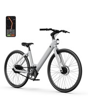 Intelligent Vélo électrique 27.5'' 36V 10Ah Ville Ebike Transmission à Courroie