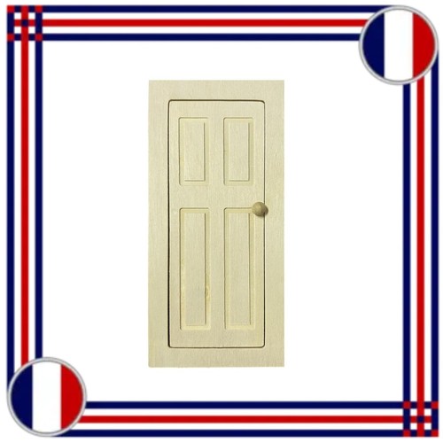 Porte miniature bois pour - en,