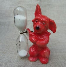 SABLIER ANCIEN EN PORCELAINE