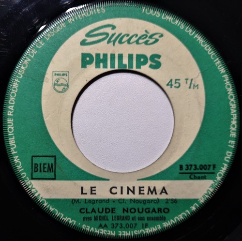 Tours claude nougaro - 45,