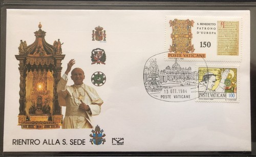 Fdc vatican pope - vatican,, «