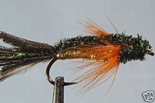 10 x Mouche peche Streamer Jersey Herd H8/10/12 reservoir trout fly fishing