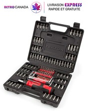 visseuse à cliquet,kit de réparation électronique, embout de sécurité,135 pièces