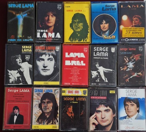 Serge lama lot de 15 - ,