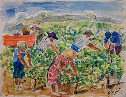 Edouard righetti peinture - edouard,