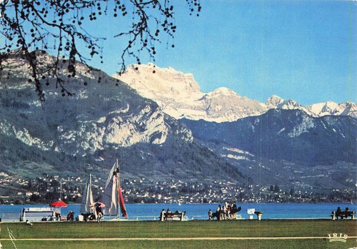 Annecy les bords lac - du, et