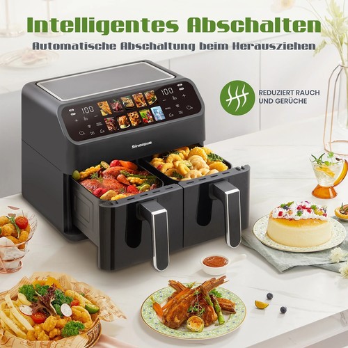 Friteuse air chaud 9l - air,