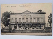 Carte postale postcard poste de campagne Chimay Belgique Casino des Ormeaux B...