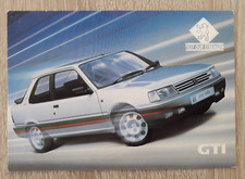 Peugeot 309 GTi Post Card /