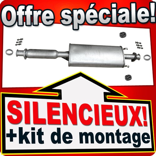 Silencieux intermédiaire pour - silencieux,
