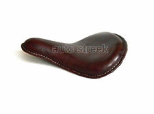 Flotteur Chopper Personnalisé Harley Sportster Cerise Cuir Fini Deep Dish Siège