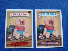 Les Crados série 2/ 2 Cartes