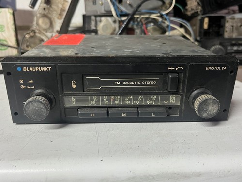 Old vintage blaupunkt bristol - old,