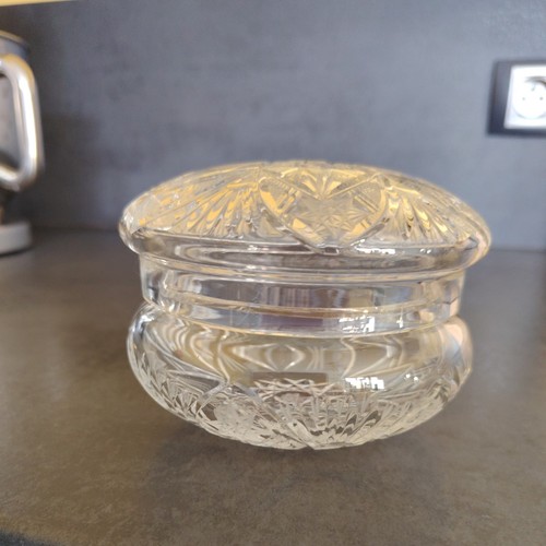 Petite bonbonnière cristal - petite,