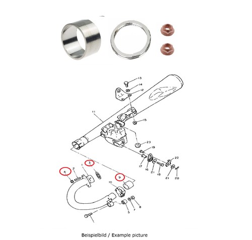 Yamaha 400 500 - sr, joints