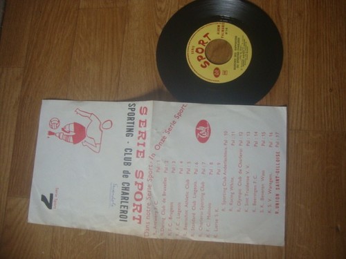 Vinyles 45t football - 45t.,